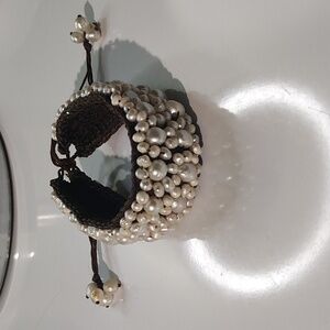 Elegant Pearl Beaded Bracelet